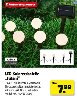 Hagebau Casaya led-solarerdspieße „futani“ Angebot