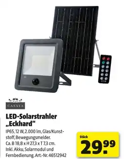 Hagebau Casaya led-solarstrahler „eckhard“ Angebot