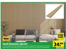 Hagebau Akustik-wandpaneel light-oak Angebot