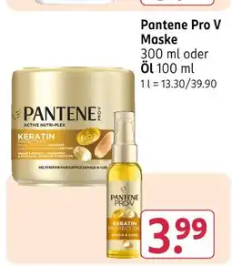 Rossmann Pantene pro v maske oder öl Angebot