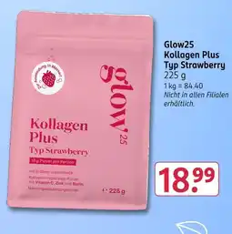 Rossmann Glow25 kollagen plus typ strawberry Angebot