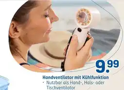 Rossmann Handventilator mit kühlfunktion Angebot