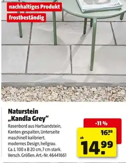 Hagebau Naturstein „kandla grey“ Angebot