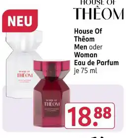 Rossmann House of thêom men eau de parfum Angebot