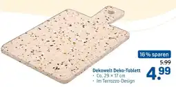 Rossmann Dekowelt deko-tablett Angebot