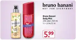 Rossmann Bruno banani body mist Angebot