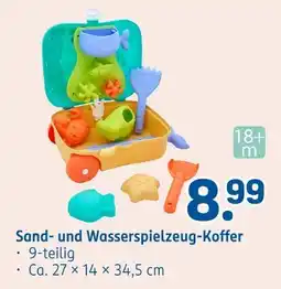 Rossmann Sand- und wasserspielzeug-koffer Angebot