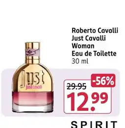 Rossmann Roberto cavalli just cavalli woman eau de toilette Angebot
