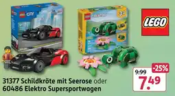 Rossmann Lego schildkröte mit seerose Angebot