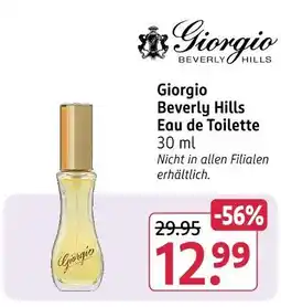Rossmann Giorgio beverly hills eau de toilette Angebot