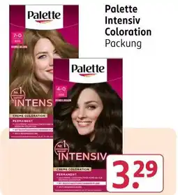 Rossmann Palette intensiv coloration Angebot