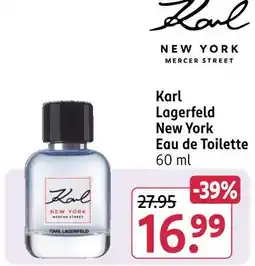 Rossmann Karl lagerfeld new york eau de toilette Angebot
