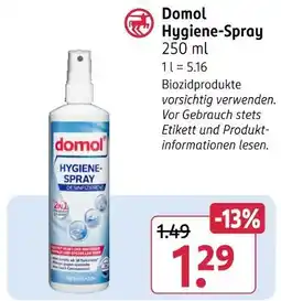 Rossmann Domol hygiene-spray Angebot