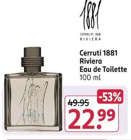 Rossmann Cerruti 1881 riviera Angebot