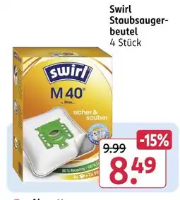 Rossmann Swirl staubsaugerbeutel Angebot