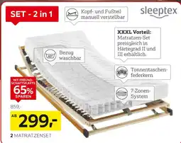 XXXLutz Sleeptx matratzen-set ca. 90x200 cm Angebot