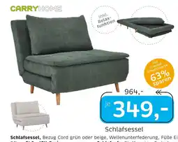 XXXLutz Carryhome schlafsessel Angebot
