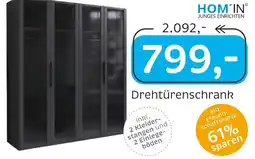 XXXLutz Hom'in drehtürenschrank Angebot