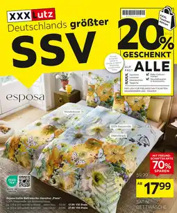 XXXLutz Esposa satin-bettwäsche-garnitur „fiore“ Angebot