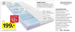 XXXLutz Sleeptex jugendmatratze Angebot