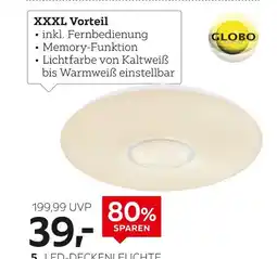 XXXLutz Globo led-deckenleuchte „sully“ Angebot
