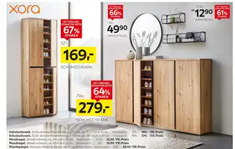 Xora schuhschrank ca. 70 x 210 x 34 cm