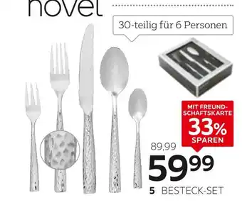 Novel besteck-set „crafted“