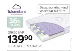 XXXLutz Träumeland babybettmatratze „schmetterling“ Angebot