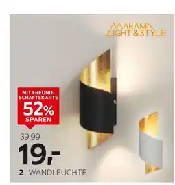 XXXLutz Maram light & style wandleuchte „marie“ Angebot