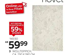 XXXLutz Novel wollteppich „alva“ Angebot