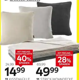 XXXLutz Dieter knoll strick-wohndecke „beja“ Angebot