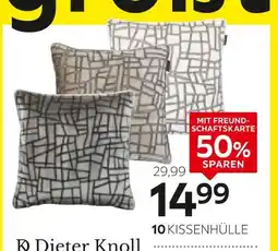 XXXLutz B. dieter knoll kissenhülle „cruzado“ Angebot