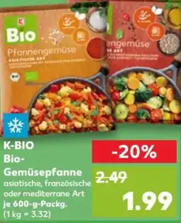 Kaufland K-BIO Bio Gemüsepfanne Angebot