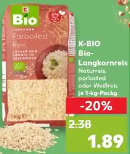 Kaufland K-BIO Bio Langkornreis Angebot