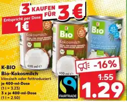 Kaufland K-BIO Bio-Kokosmilch Angebot
