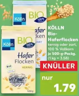 Kaufland KÖLLN Bio Haferflocken Angebot