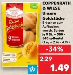 Kaufland COPPENRATH & WIESE Unsere Goldstücke Angebot