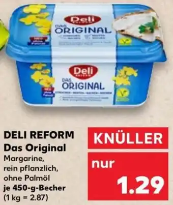 Kaufland DELI REFORM Das Original Angebot