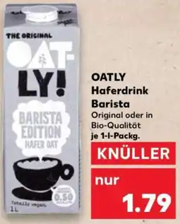 Kaufland OATLY Haferdrink Barista Angebot