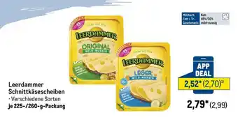 Leerdammer Schnittkäsescheiben