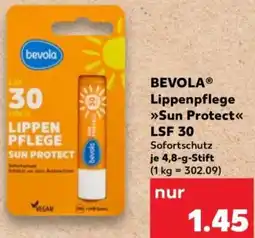 Kaufland BEVOLA Lippenpflege Sun Protect LSF 30 Angebot