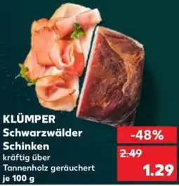 Kaufland KLÜMPER Schwarzwälder Schinken Angebot