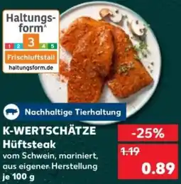 Kaufland K-WERTSCHÄTZE Hüftsteak Angebot
