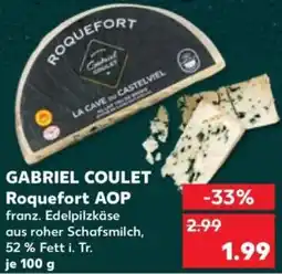 Kaufland GABRIEL COULET Roquefort AOP Angebot