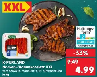 Kaufland K-PURLAND Nacken-/Kammkotelett XXL Angebot
