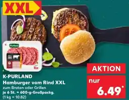 Kaufland K-PURLAND Hamburger vom Rind XXL Angebot