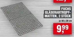 Handelshof FUCHS GLÄSERABTROPF- MATTEN, 2 STÜCK Angebot