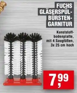 Handelshof FUCHS GLÄSERSPÜL- BÜRSTEN- GARNITUR Angebot