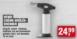 Handelshof HENDI CRÈME-BRÛLÉE- BRENNER Angebot