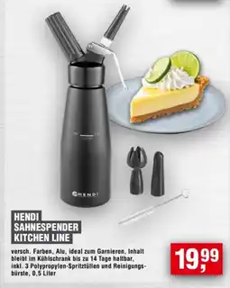Handelshof HENDI SAHNESPENDER KITCHEN LINE Angebot
